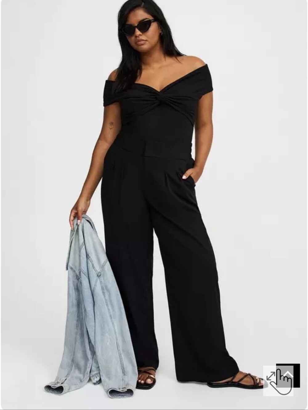 Torrid Off-Shoulder Twist Top